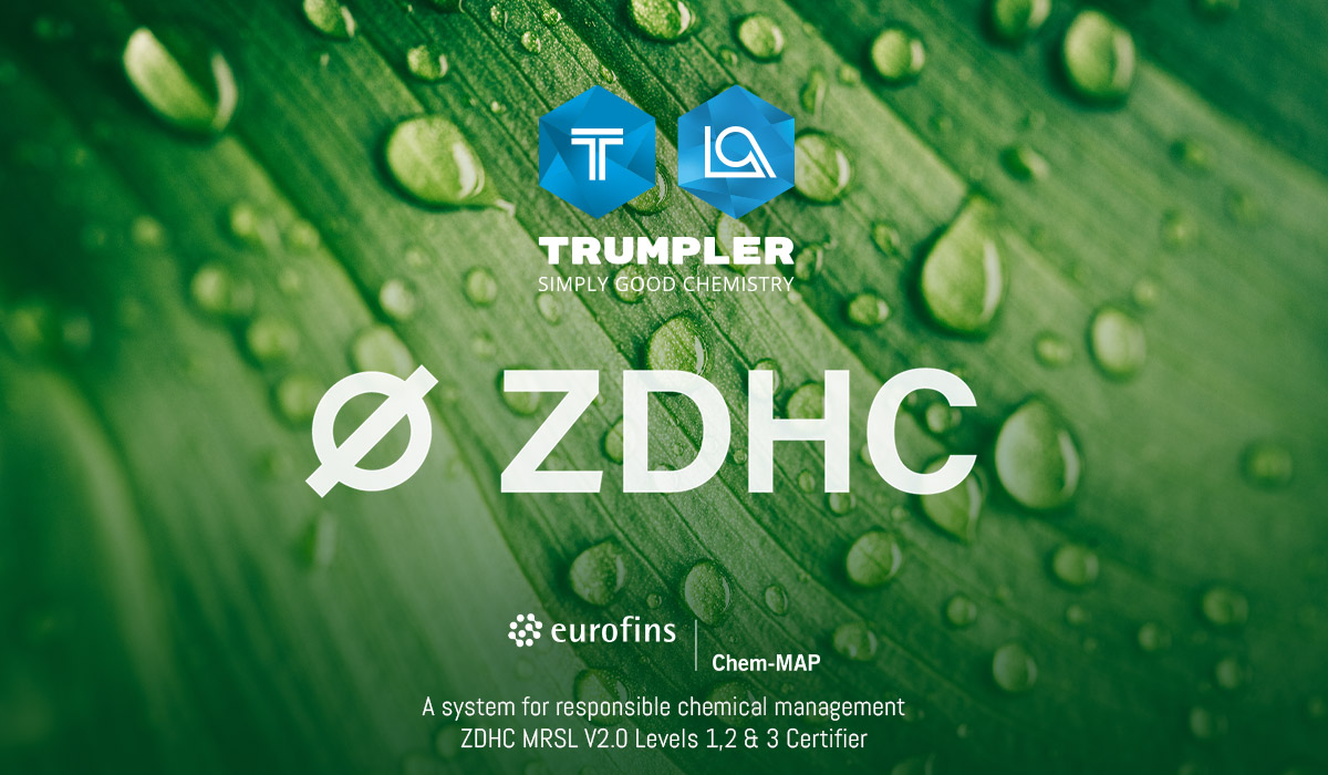 TRUMPLER and LANGRO successfully achieve ZDHC Level 3 certification TRUMPLER and LANGRO successfully achieve ZDHC Level 3 certification